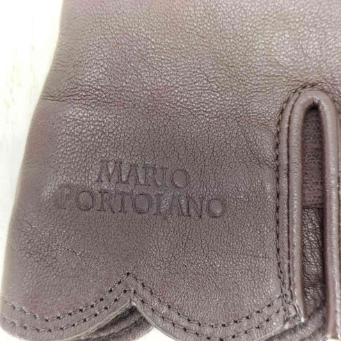 MARIO PORTOLANO レザー手袋 レディース