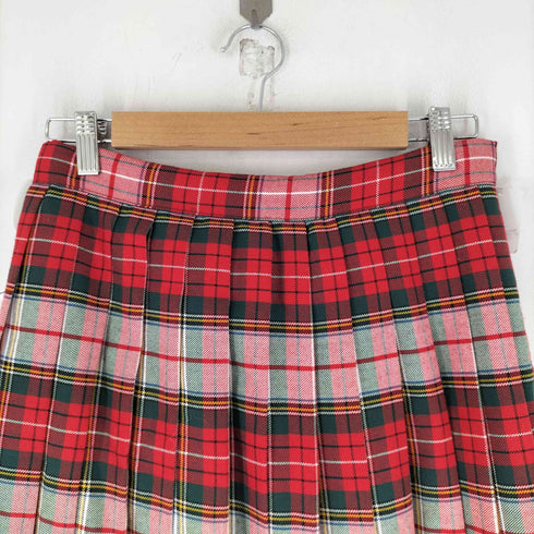 チェック プリーツスカート レディース