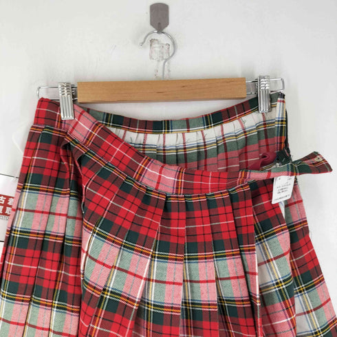 チェック プリーツスカート レディース