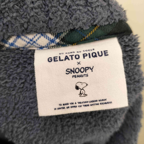 ジェラートピケ gelato pique SNOOPY JQDショール カーディガン レディース JPN:M