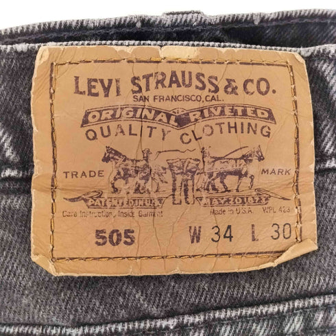 リーバイス Levis USA製 505 オレンジタブ メンズ 34