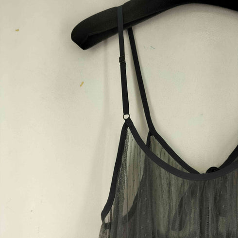 ニコアンド niko and... ドットチュールカバーキャミソール レディース FREE