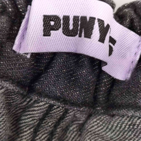 プニュズ PUNYUS ダメージ加工 ワイドデニムパンツ メンズ JPN:1