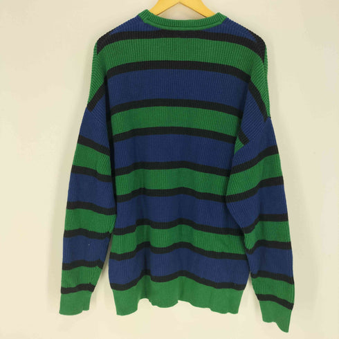 ギャップ Gap 22AW JAC OV STRIPE 60/40 コットン アクリル ボーダー ニット セーター メンズ import:L