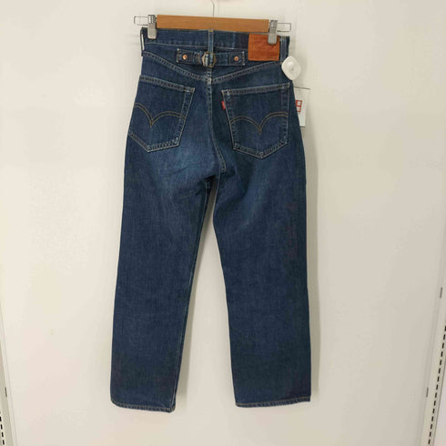 リーバイス Levis 140周年記念 702XX 赤耳 フライトボタン 濃紺ストレートパンツ メンズ W28 L36