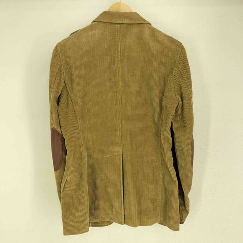 ラルフローレン RALPH LAUREN 90S レザーエルボーパッチ コーデュロイ テーラードジャケット レディース JPN:9号