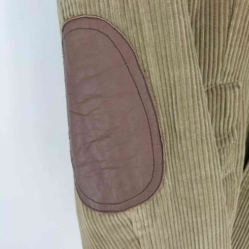 ラルフローレン RALPH LAUREN 90S レザーエルボーパッチ コーデュロイ テーラードジャケット レディース JPN:9号