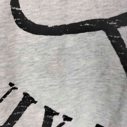 ディーゼル DIESEL 90-00S スパンコール モヒカンロゴ 刺繍 Vネック L/S カットソー ロンT Y2K メンズ import:S