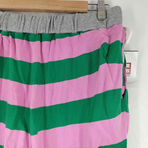 プニュズ PUNYUS ボーダーワイドパンツ レディース