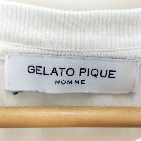 ジェラートピケオム Gelato Pique Homme ソフトクリームモチーフ Tシャツ メンズ import:L