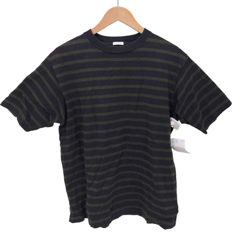 コモリ COMOLI ボーダークルーネックTシャツ メンズ JPN:2
