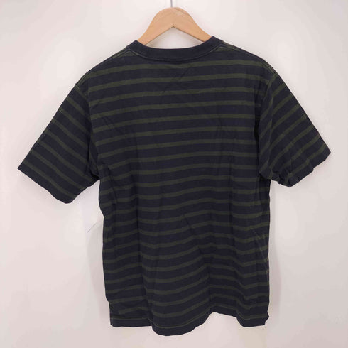 コモリ COMOLI ボーダークルーネックTシャツ メンズ JPN:2