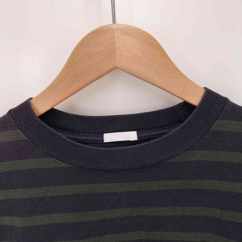 コモリ COMOLI ボーダークルーネックTシャツ メンズ JPN:2