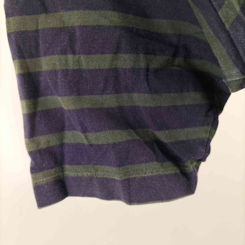 コモリ COMOLI ボーダークルーネックTシャツ メンズ JPN:2