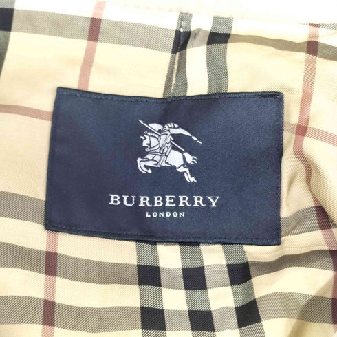 バーバリーロンドン BURBERRY LONDON 裏地ノバチェック ステンカラーコート レディース