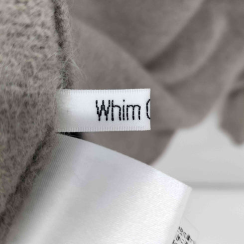 ウィムガゼット Whim Gazette ウール混2wayファーニットプルオーバー レディース FREE