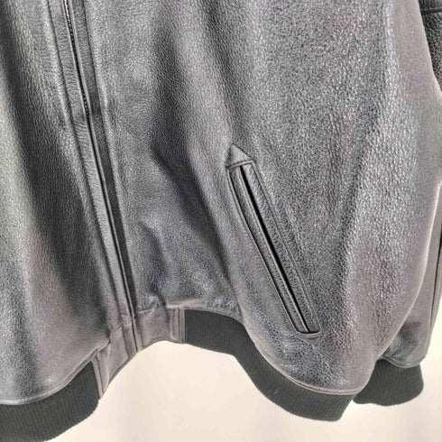 シュプリーム Supreme Silver Surfer Leather Varsity Jacket シルバー サーファー レザー バーシティジャケット メンズ import:L