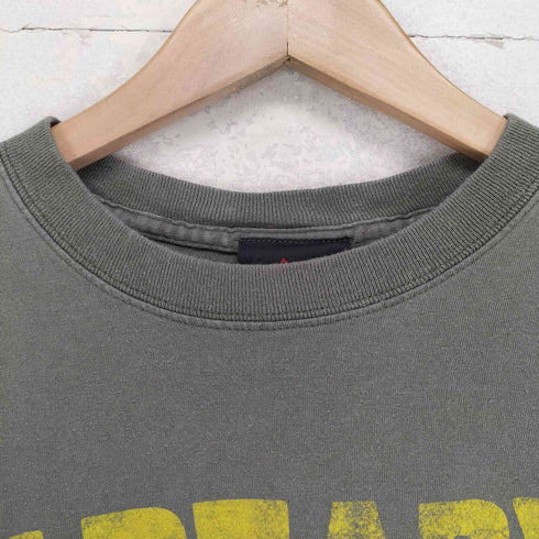 ザイオン ZION ALREADY AGAINST THE NEXT WARフロントプリントクルーネックTシャツ メンズ 1X