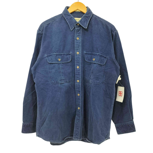 セントジョンズベイ STJOHNS BAY 90S CHAMOIS CLOTH L/S シャモアクロスシャツ メンズ import:L