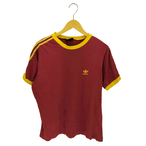 アディダス adidas 80-90s 万国タグ ワンポイントプリント クルーネックTシャツ メンズ import:XL