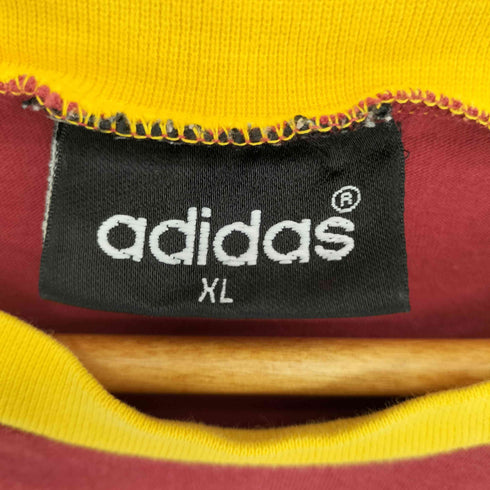 アディダス adidas 80-90s 万国タグ ワンポイントプリント クルーネックTシャツ メンズ import:XL