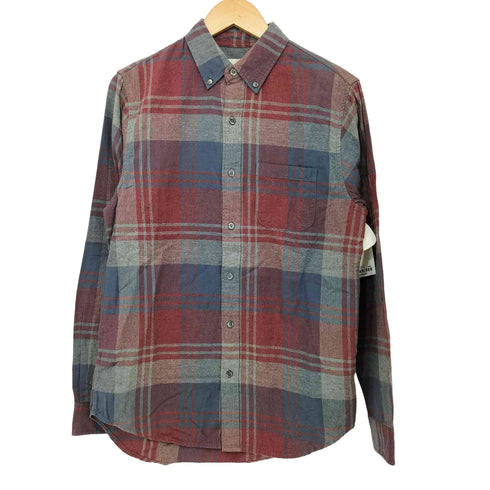 アウターノウン OUTERKNOWN L/S チェックネルシャツ メンズ import:XS