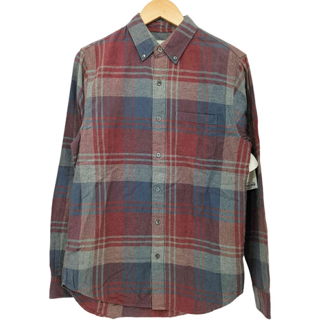 アウターノウン OUTERKNOWN L/S チェックネルシャツ メンズ import:XS