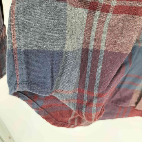 アウターノウン OUTERKNOWN L/S チェックネルシャツ メンズ import:XS