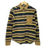 FLASH REPORT L/S リバーシブルネルシャツ チェック×ボーダー レディース JPN:M