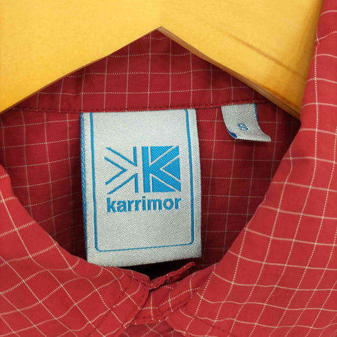 カリマー Karrimor GIGHA ADVENTURE S/S SHIRT チェック シャツ メンズ import:S
