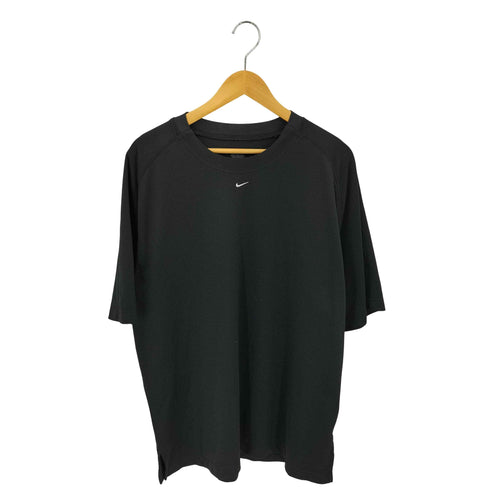 ナイキ NIKE フロントスウッシュロゴ刺繍 メッシュ クルーネック Tシャツ メンズ import:XL