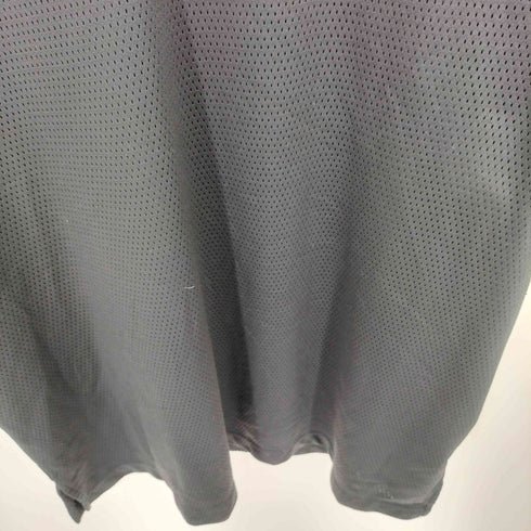 ナイキ NIKE フロントスウッシュロゴ刺繍 メッシュ クルーネック Tシャツ メンズ import:XL