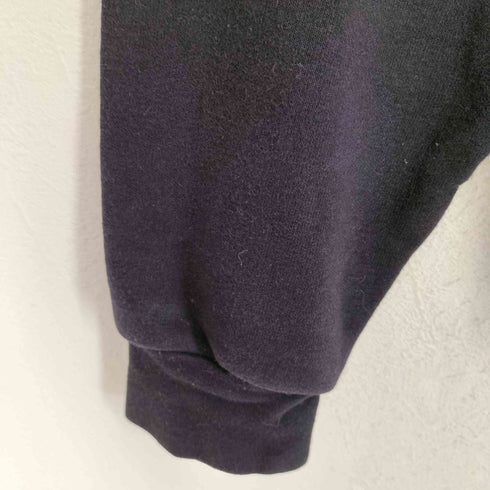 GAME WORKWEAR USA製 デニム切替ハーフジップスウェット メンズ XL