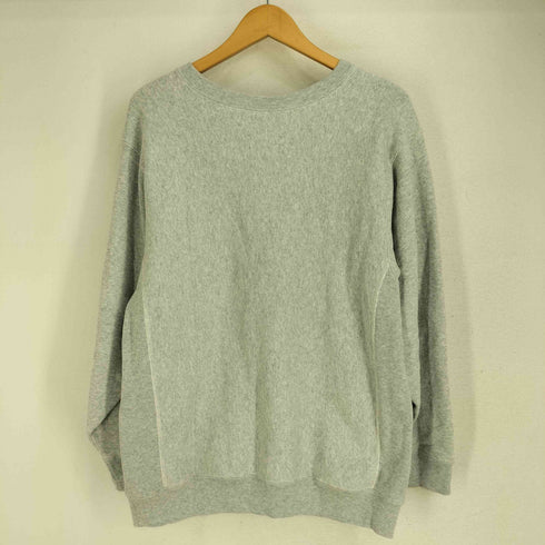 チャンピオン Champion REVERSE WEAVE 青タグ 復刻 CROWN HEIGHTS プリント クルーネック スウェット メンズ import:S