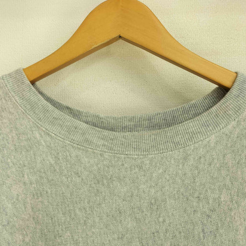 チャンピオン Champion REVERSE WEAVE 青タグ 復刻 CROWN HEIGHTS プリント クルーネック スウェット メンズ import:S