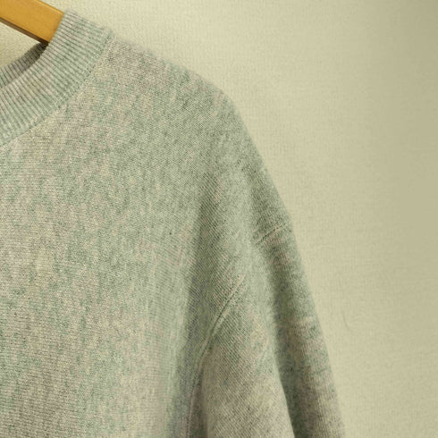 チャンピオン Champion REVERSE WEAVE 青タグ 復刻 CROWN HEIGHTS プリント クルーネック スウェット メンズ import:S