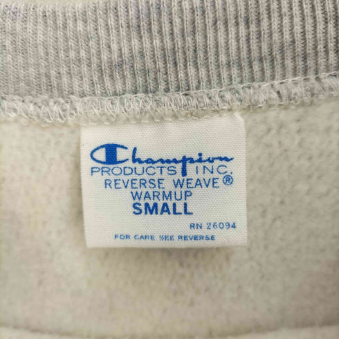 チャンピオン Champion REVERSE WEAVE 青タグ 復刻 CROWN HEIGHTS プリント クルーネック スウェット メンズ import:S