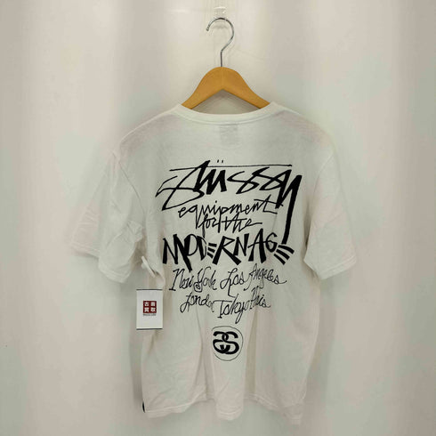ステューシー Stussy Modern Age Tee モダン エイジ プリント クルーネック Tシャツ メンズ import:M