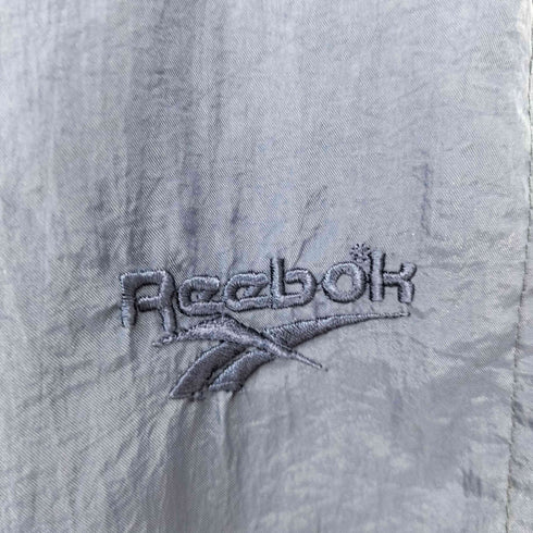 リーボック Reebok ロゴ刺繍ナイロンパンツ メンズ M