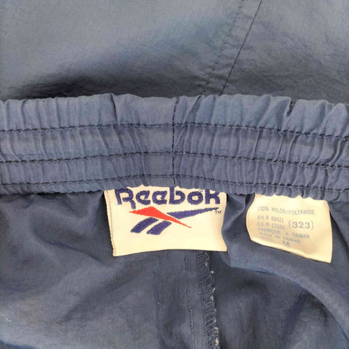 リーボック Reebok ロゴ刺繍ナイロンパンツ メンズ M