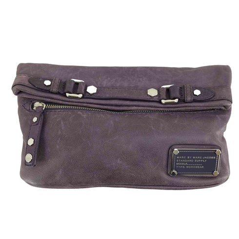 マークバイマークジェイコブス Marc by Marc Jacobs STANDARD SUPPLY TYPE WORKWEAR レザー クラッチバック レディース