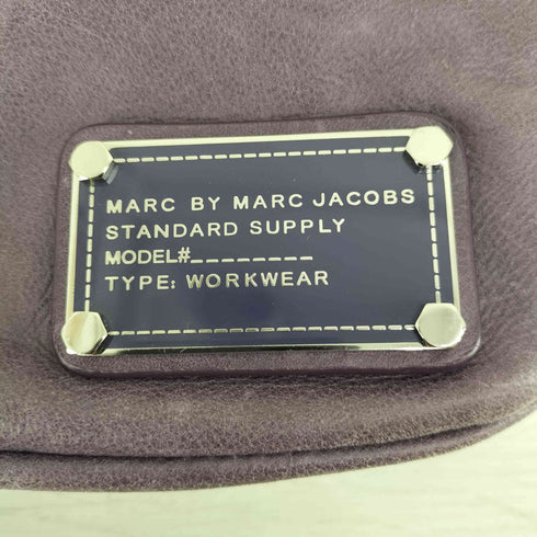 マークバイマークジェイコブス Marc by Marc Jacobs STANDARD SUPPLY TYPE WORKWEAR レザー クラッチバック レディース