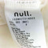 null. バックオープン長袖カットソー レディース FREE