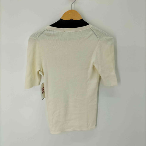 セオリー theory SUPER PIUMA CREW NECK RIB KNIT レディース JPN:S