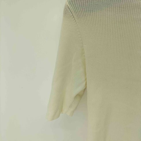 セオリー theory SUPER PIUMA CREW NECK RIB KNIT レディース JPN:S