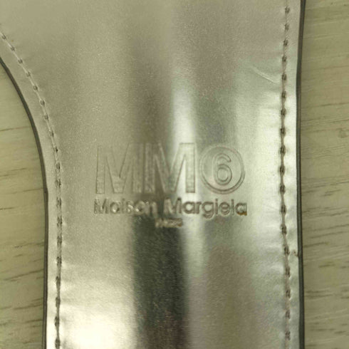 エムエムシックスメゾンマルジェラ MM6 Maison Margiela サイドロゴ スナップブレスレット レディース