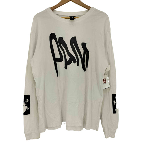 パム PAM 両面ロゴプリント ロングスリーブカットソー メンズ import:L