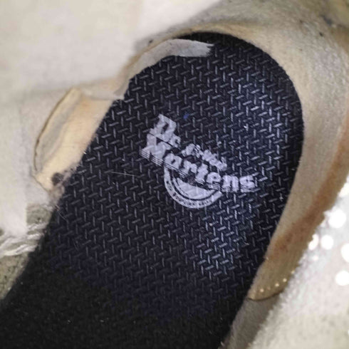 ドクターマーチン Dr.Martens スカルデザイン レースアップブーツ ハイカットレザーブーツ レディース US:7