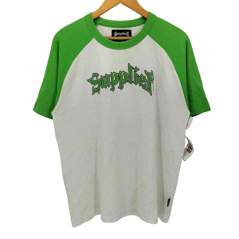 サプライヤー SUPPLIER IRON LOGO RAGLAN TEE アイロン ロゴ ラグラン T メンズ JPN:L