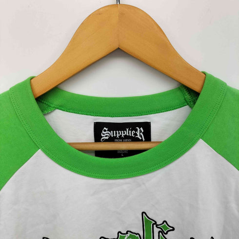 サプライヤー SUPPLIER IRON LOGO RAGLAN TEE アイロン ロゴ ラグラン T メンズ JPN:L